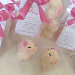 Velas de conejitas x 12