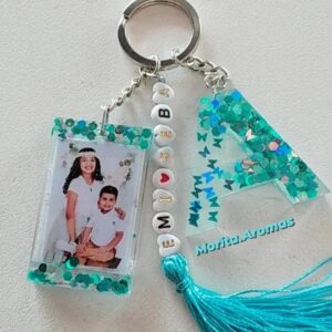 llaveros+foto personalizados