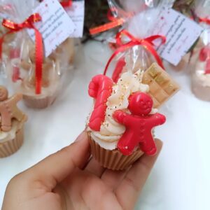 Velas minipostres navideños x12