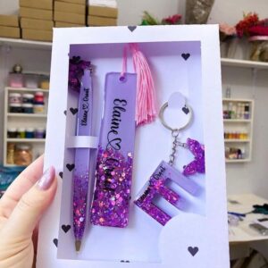 combo llavero+esfero+separador